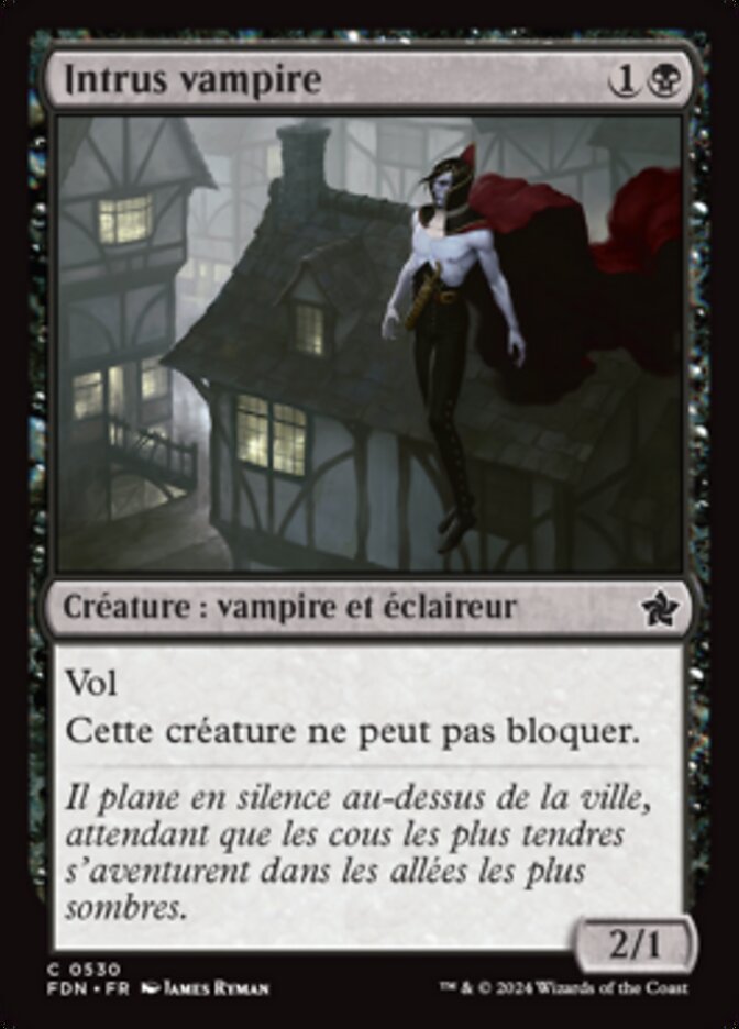 Intrus vampire — Foundations 530/771