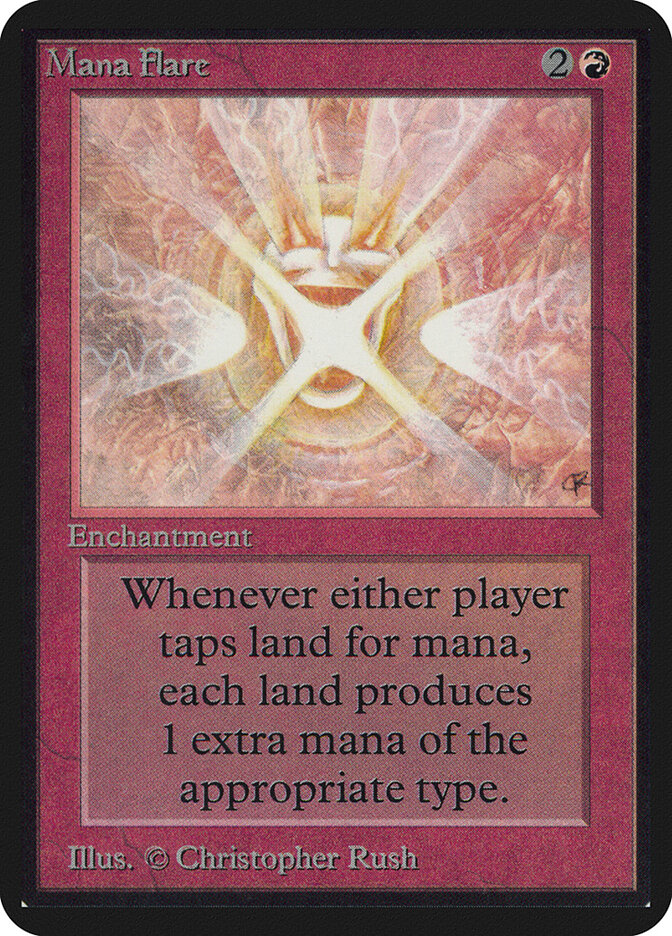 Mana Flare — Limited Edition Alpha 162/295