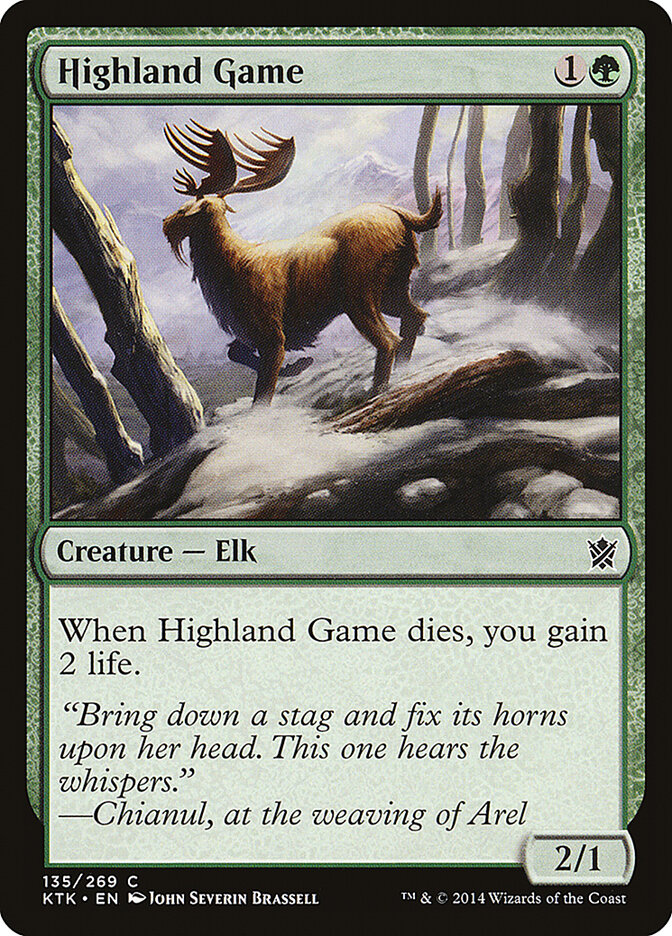 Highland Game — Khans of Tarkir 135/293