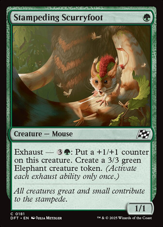 Stampeding Scurryfoot — Aetherdrift 181/553
