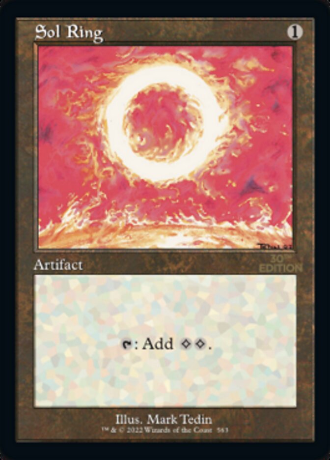 Sol Ring — 30th Anniversary Edition 563/594