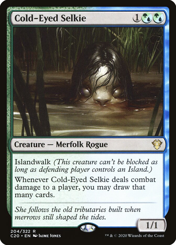 Cold-Eyed Selkie — Commander 2020 204/322