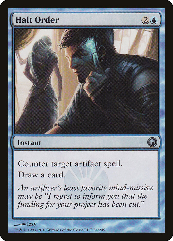 Halt Order — Scars of Mirrodin 34/249