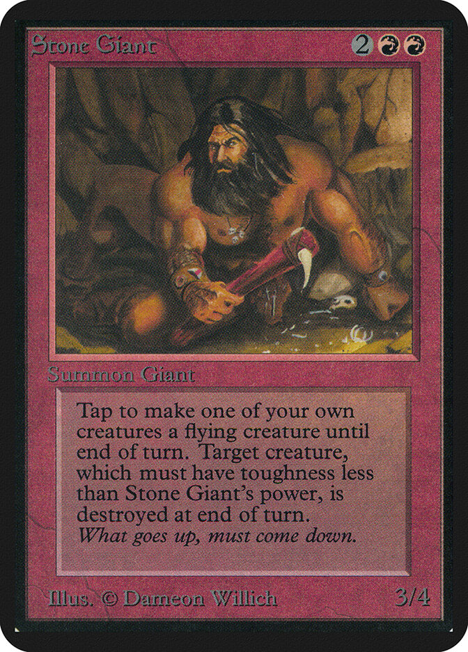 Stone Giant — Limited Edition Alpha 176/295