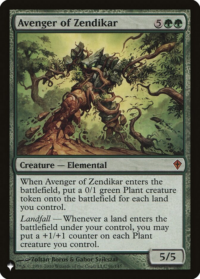 Avenger of Zendikar — The List WWK-96/5581