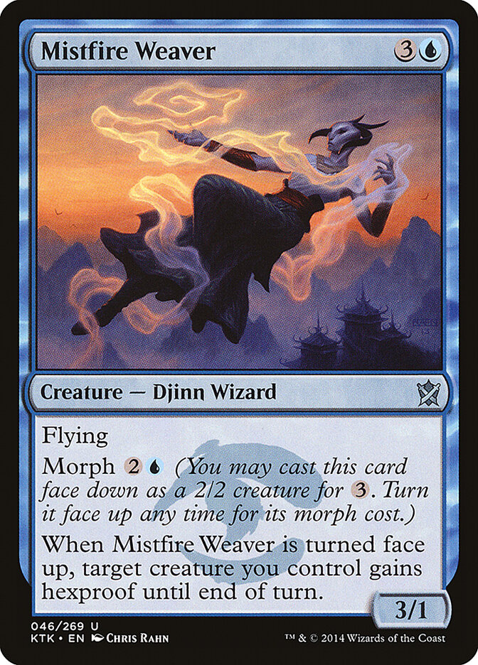 Mistfire Weaver — Khans of Tarkir 46/293