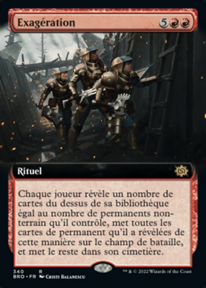 Exagération — The Brothers' War 340/399
