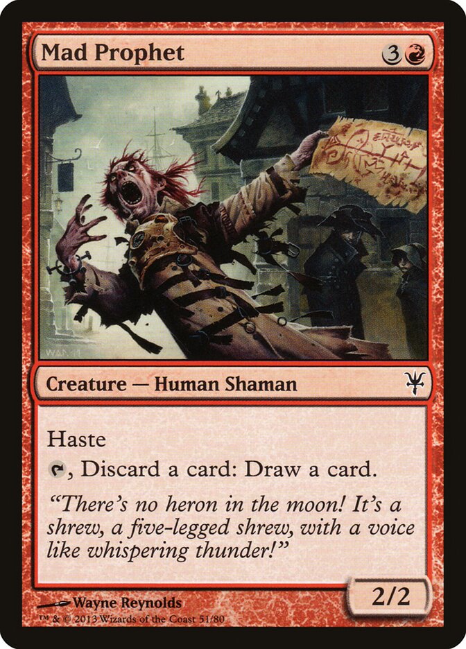 Mad Prophet — Duel Decks: Sorin vs. Tibalt 51/80