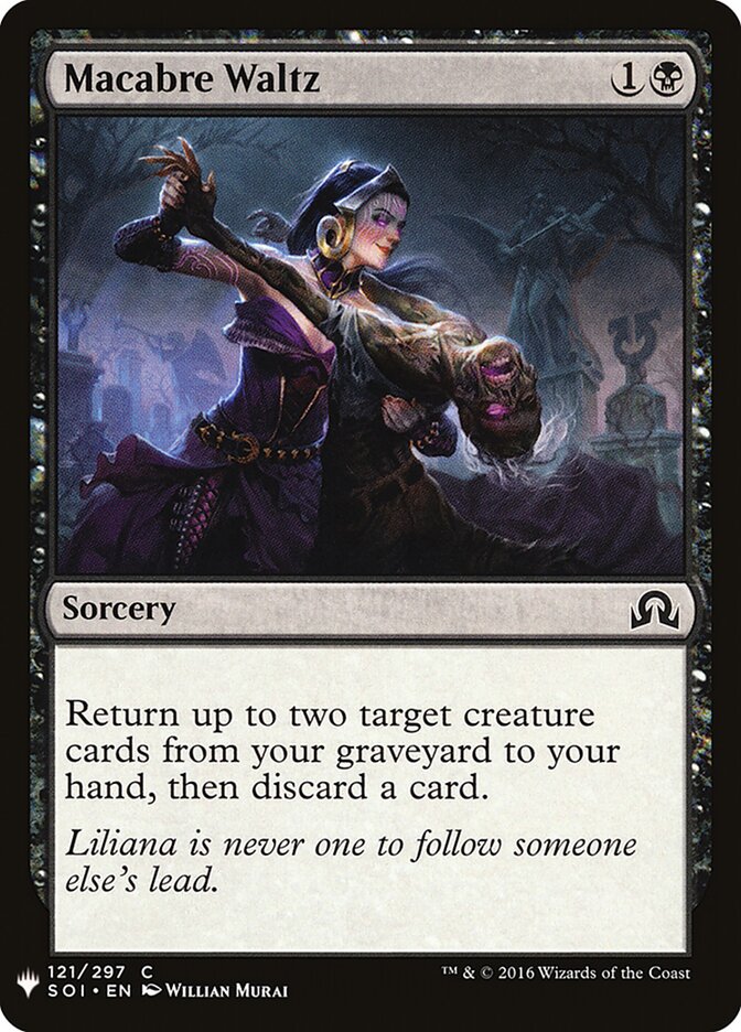 Macabre Waltz — The List SOI-121/5581