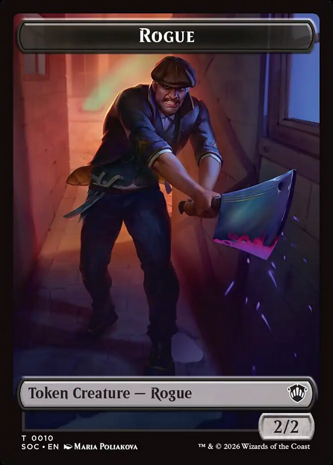 Rogue — Secrets of Strixhaven Commander Tokens 10/30
