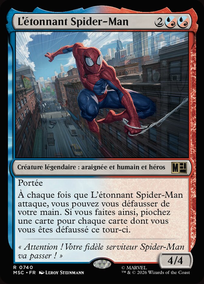 L'étonnant Spider-Man — Marvel Super Heroes Commander 740/866