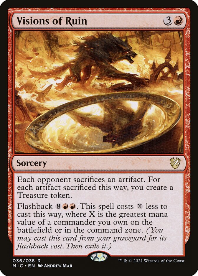 Visions of Ruin — Midnight Hunt Commander 36/187
