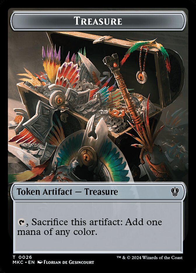 Treasure — Murders at Karlov Manor Commander Tokens 26/31