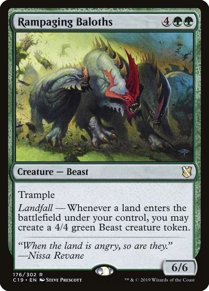 Rampaging Baloths — Commander 2019 176/302