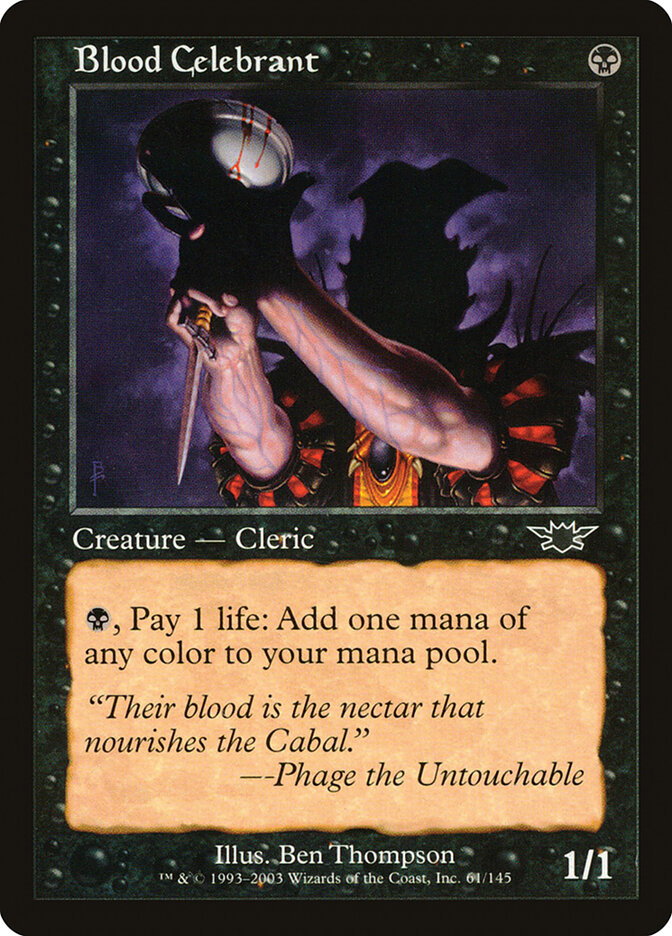 Blood Celebrant — Legions 61/145