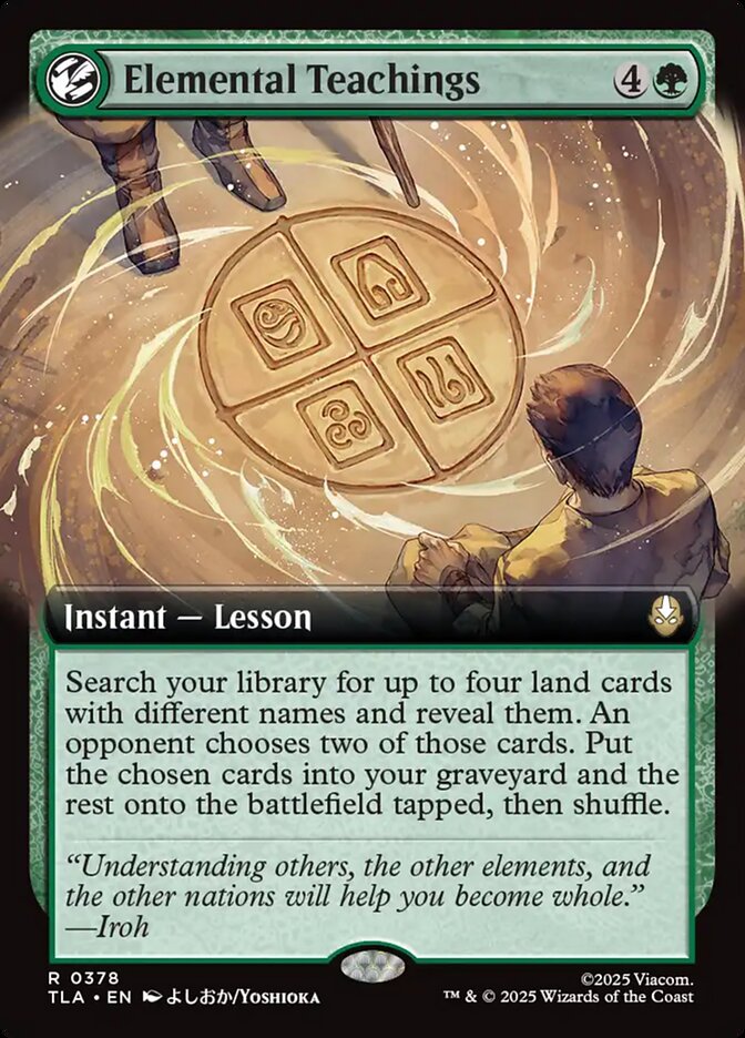 Elemental Teachings — Avatar: The Last Airbender 378/394