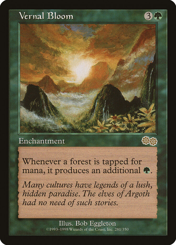 Vernal Bloom — Urza's Saga 281/357