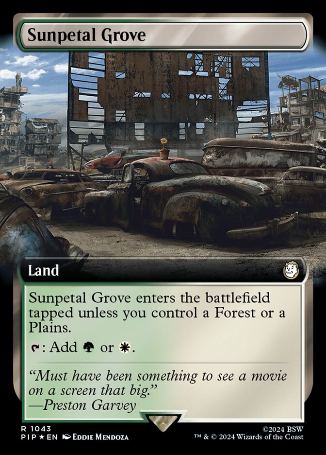 Sunpetal Grove — Fallout 1043/1068