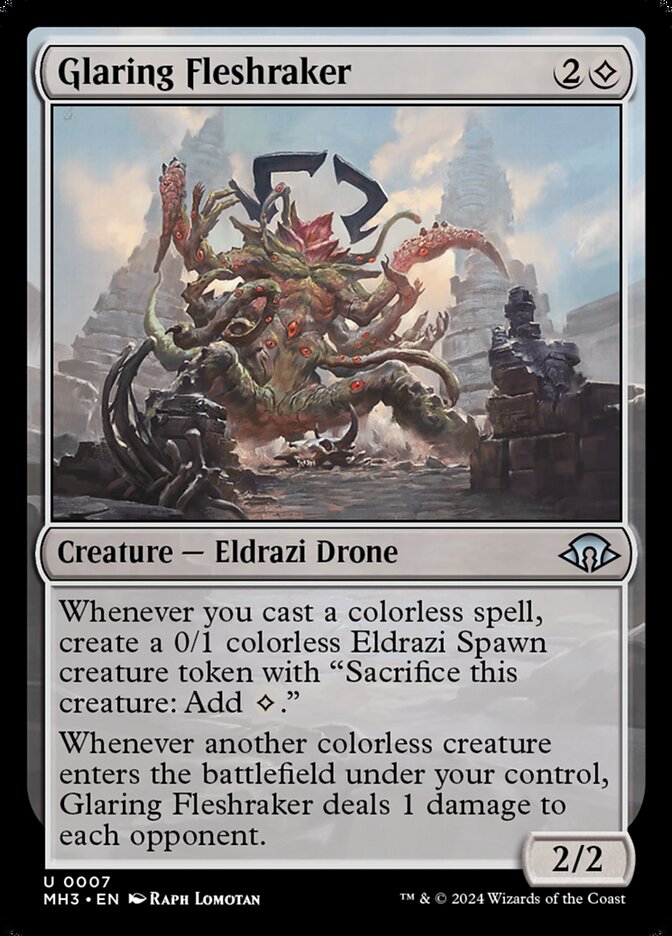 Glaring Fleshraker — Modern Horizons 3 7/528