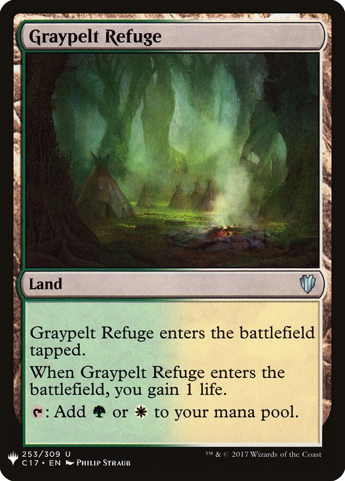 Graypelt Refuge — The List C17-253/5581