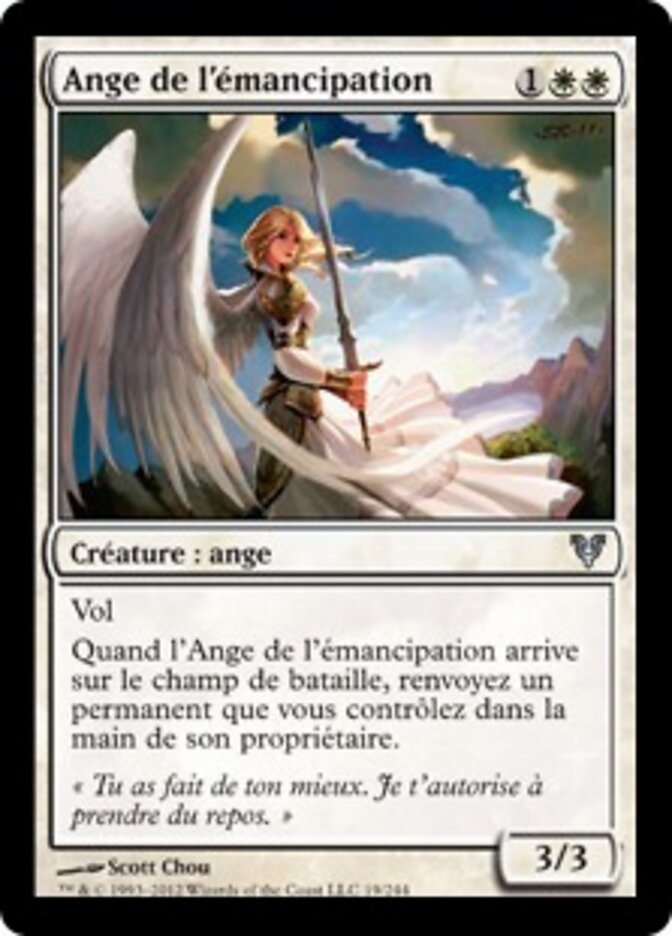 Ange de l'émancipation — Avacyn Restored 19/244