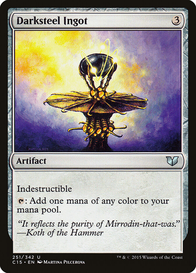 Darksteel Ingot — Commander 2015 251/342