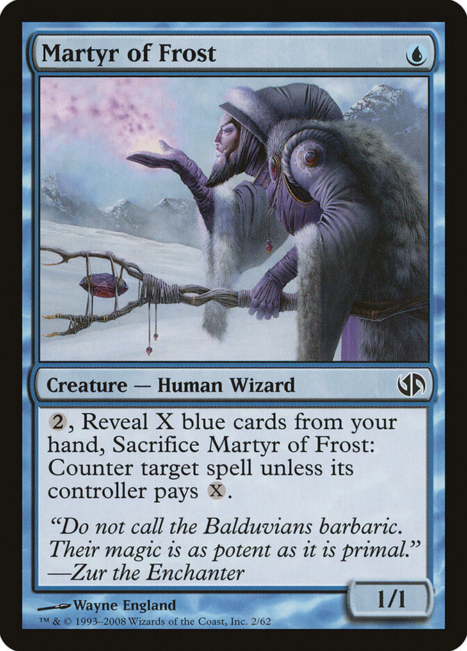 Martyr of Frost — Duel Decks: Jace vs. Chandra 2/64