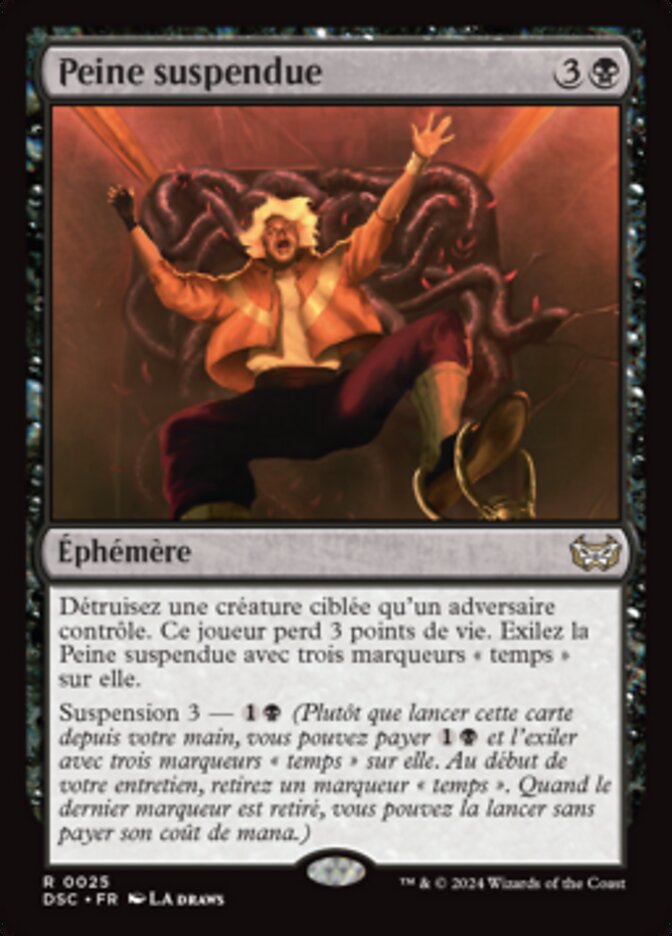 Peine suspendue — Duskmourn: House of Horror Commander 25/373