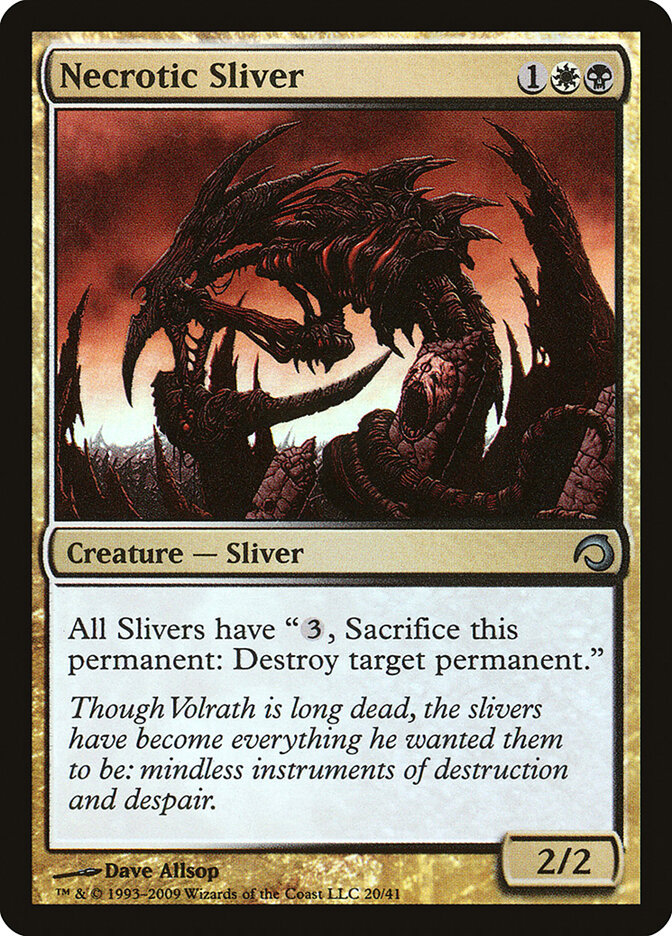 Necrotic Sliver — Premium Deck Series: Slivers 20/41