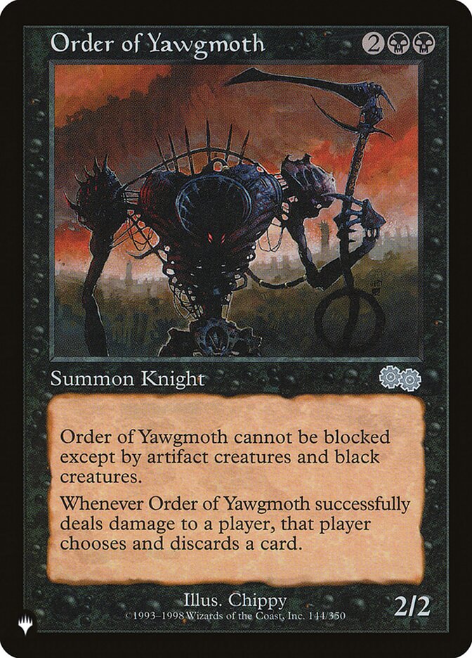 Order of Yawgmoth — The List USG-144/5581