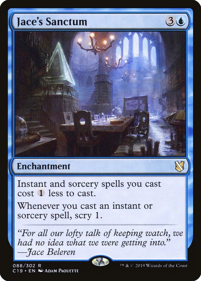 Jace's Sanctum — Commander 2019 88/302