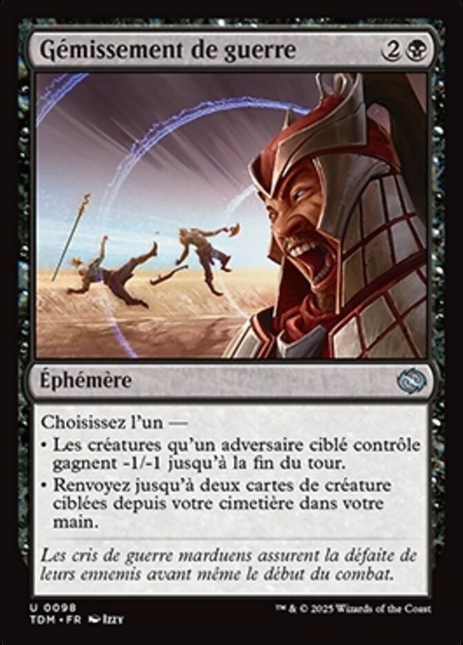 Gémissement de guerre — Tarkir: Dragonstorm 98/427
