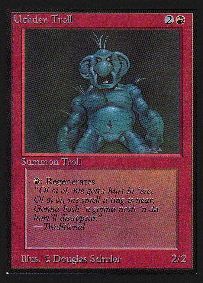 Uthden Troll — Collectors' Edition 181/302