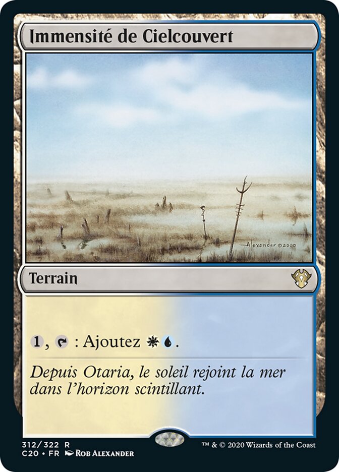 Immensité de Cielcouvert — Commander 2020 312/322
