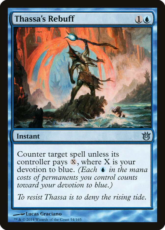 Thassa's Rebuff — Born of the Gods 54/165