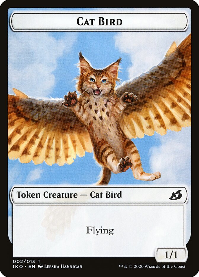 Cat Bird — Ikoria: Lair of Behemoths Tokens 2/14