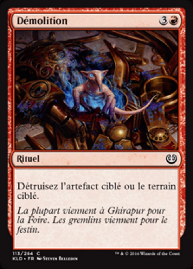 Démolition — Kaladesh 113/274