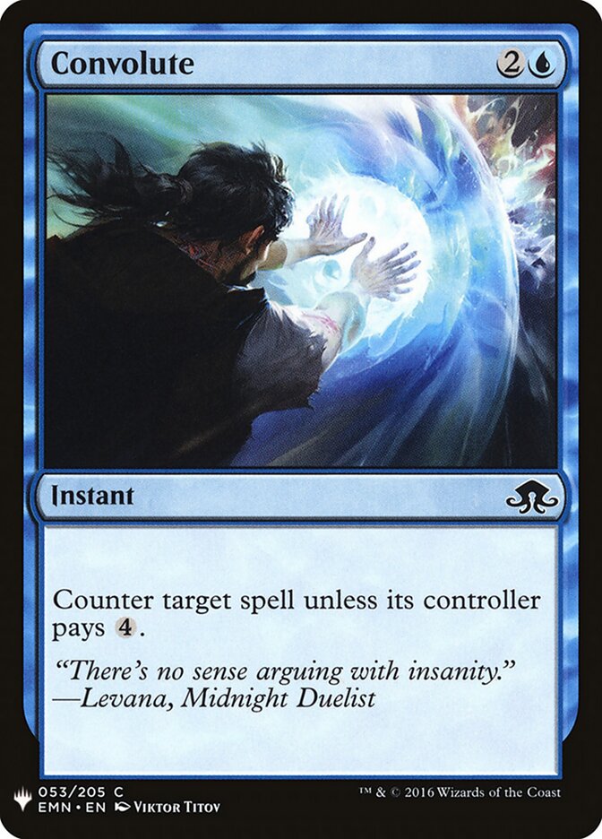Convolute — The List EMN-53/5581