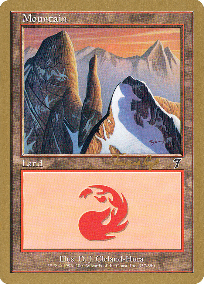 Mountain — World Championship Decks 2001 tvdl337/138