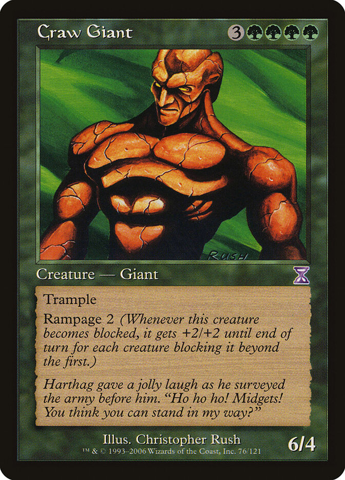 Craw Giant — Time Spiral Timeshifted 76/121