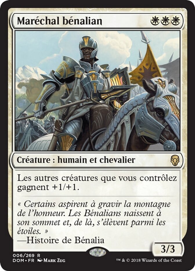 Maréchal bénalian — Dominaria 6/280