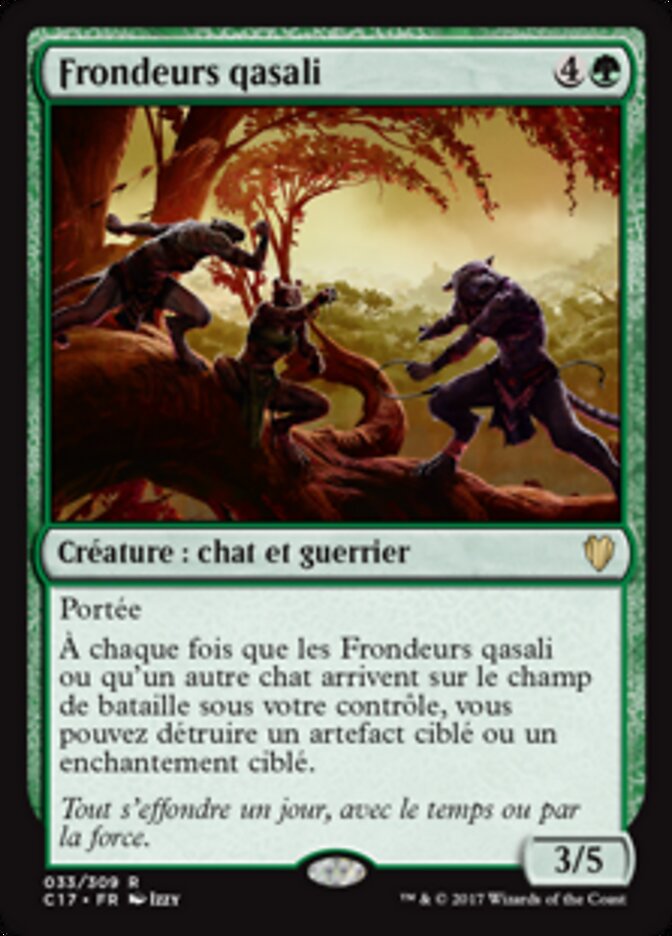 Frondeurs qasali — Commander 2017 33/309