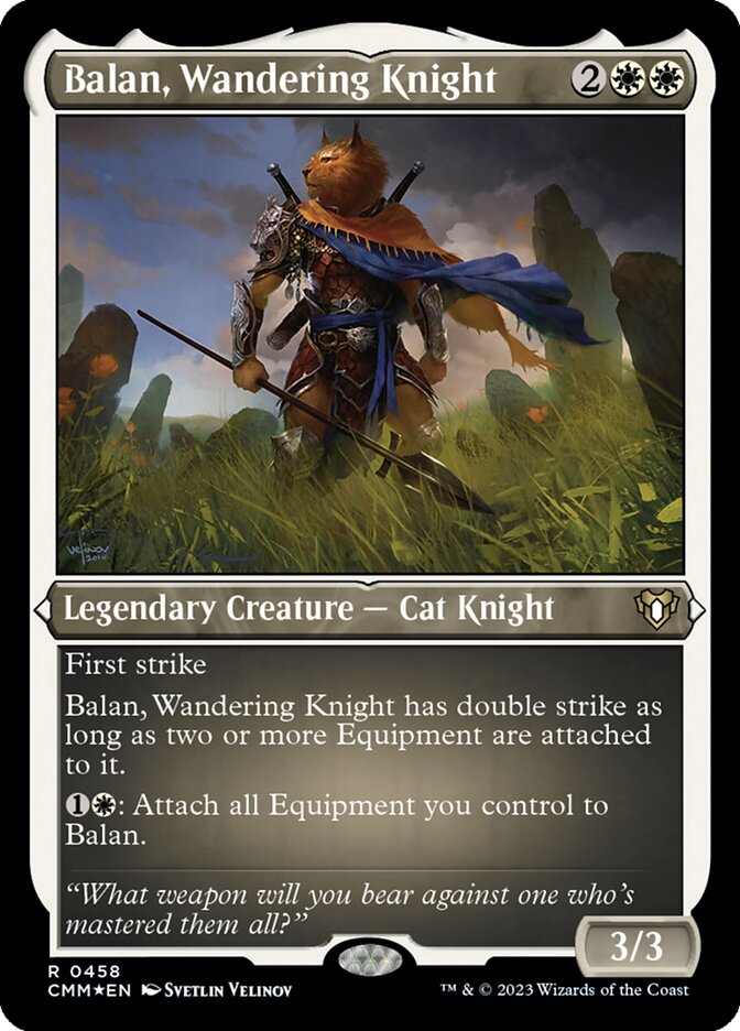 Balan, Wandering Knight — Commander Masters 458/1067