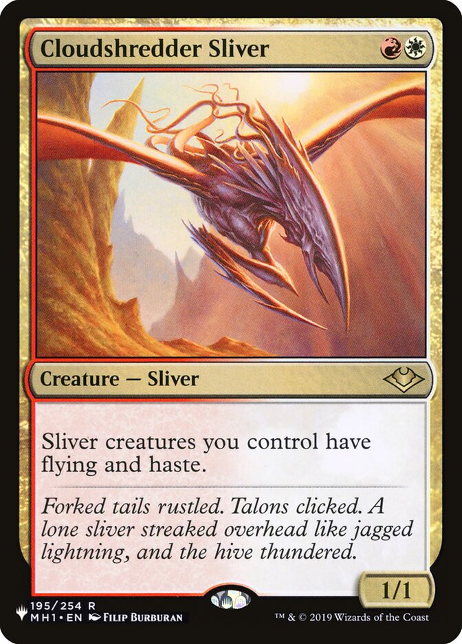 Cloudshredder Sliver — The List MH1-195/5581