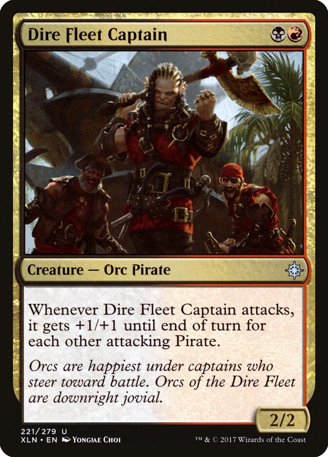 Dire Fleet Captain — Ixalan 221/289