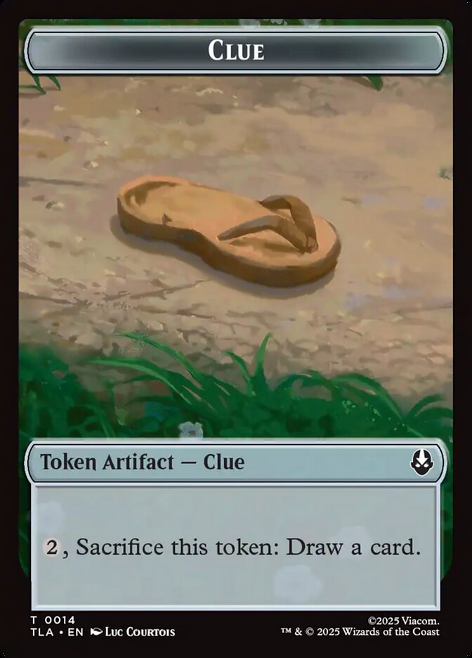 Clue — Avatar: The Last Airbender Tokens 14/22