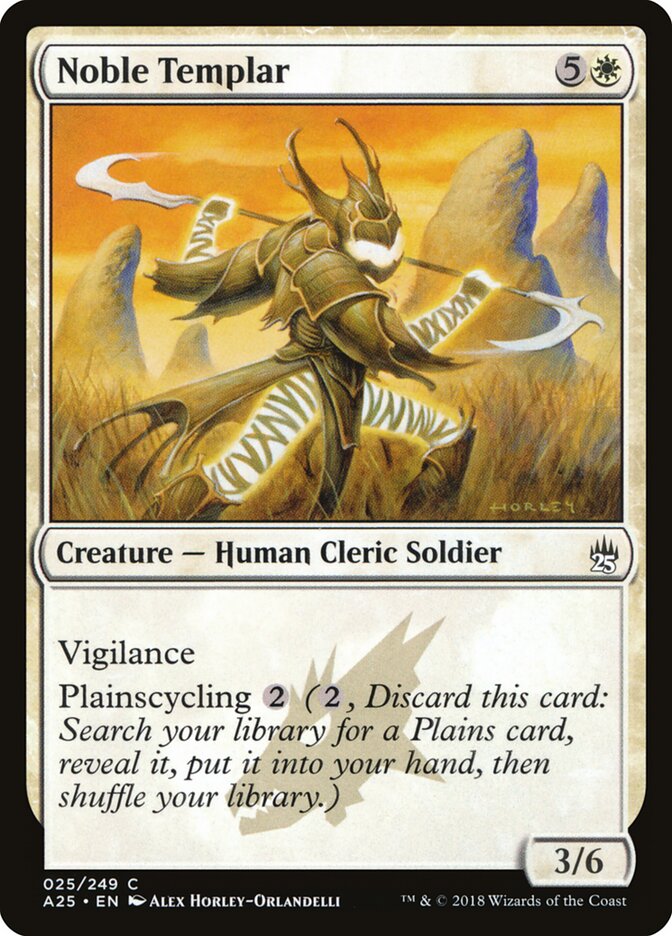 Noble Templar — Masters 25 25/249