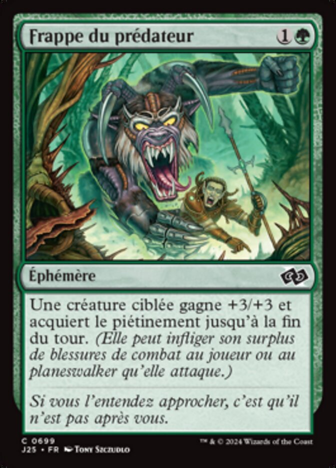 Frappe du prédateur — Foundations Jumpstart 699/779