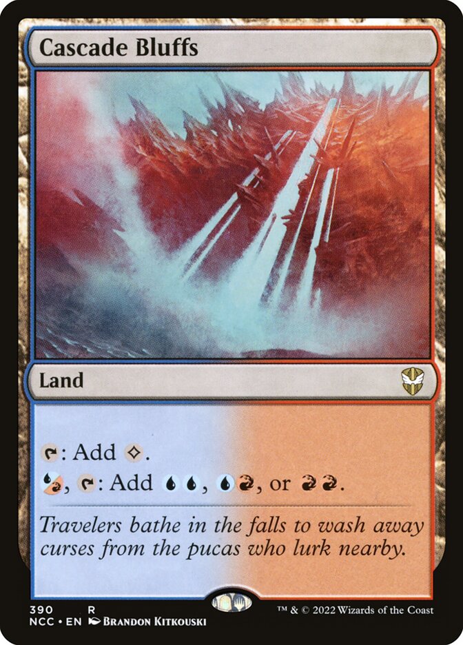 Cascade Bluffs — New Capenna Commander 390/447