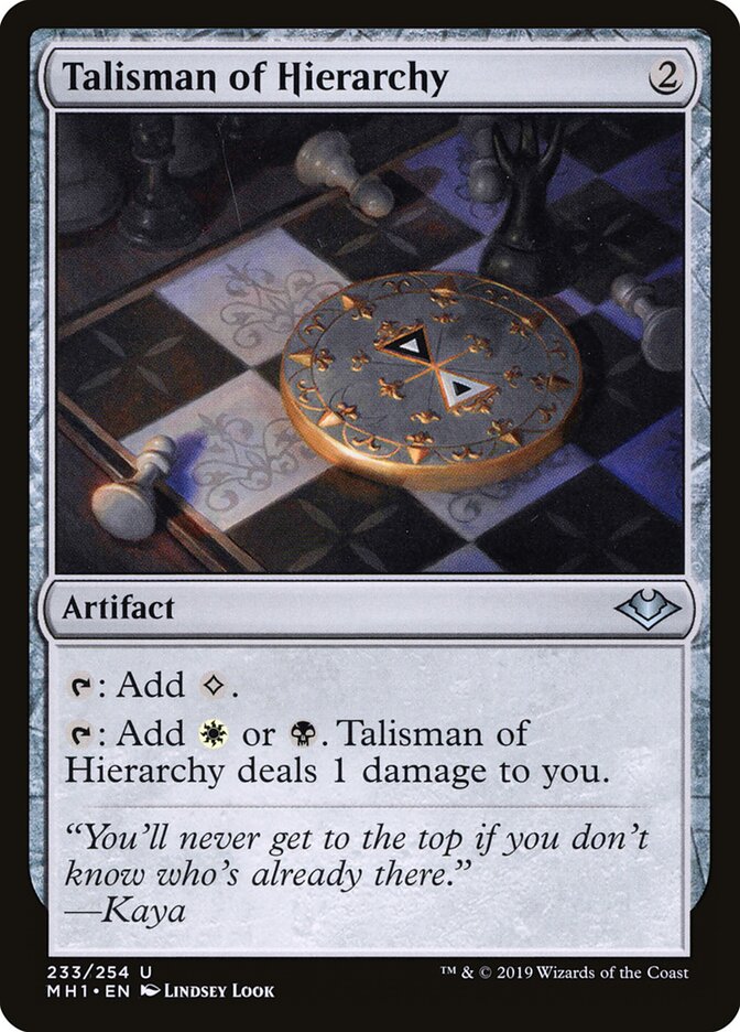 Talisman of Hierarchy — Modern Horizons 233/255